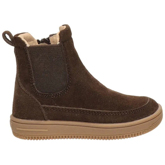 Nelson Kids suède enkelboots bruin