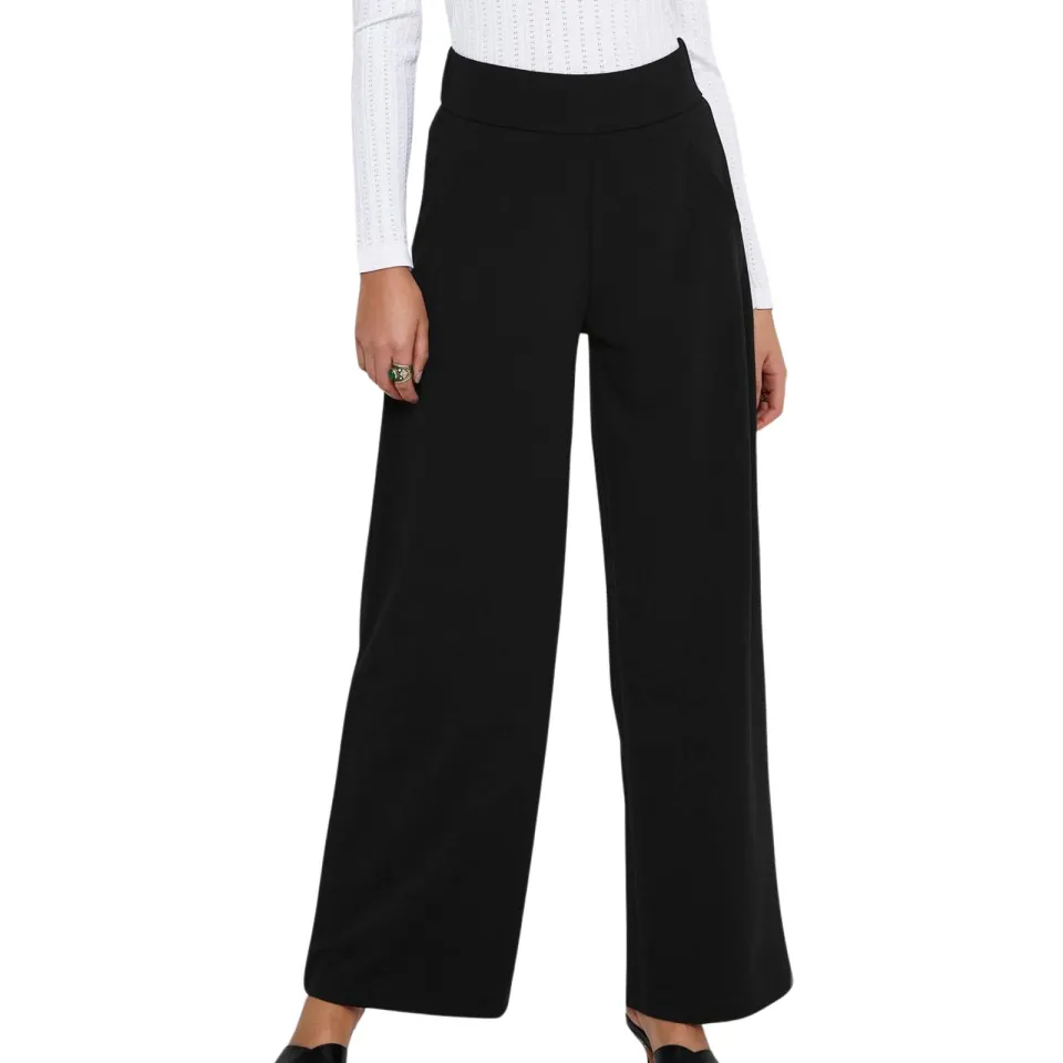 JDY Louisville Catia wijde broek zwart, foto 6
