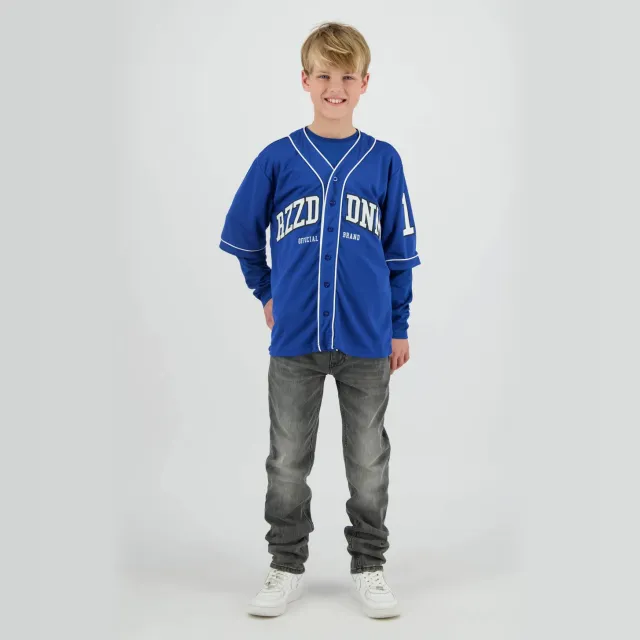 Raizzed longsleeve hardblauw