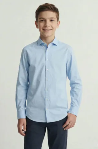 Jack & Jones JUNIOR overhemd lichtblauw, foto 4