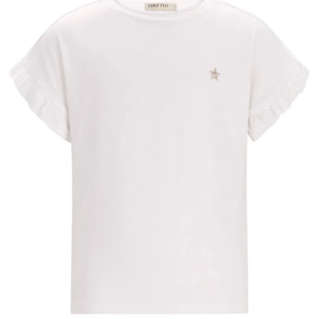 Like Flo T-shirt viscose wit, foto 2