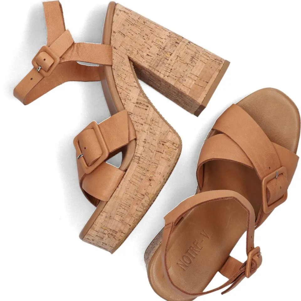 Notre-V Sandalen 618009 Bruin, foto 2