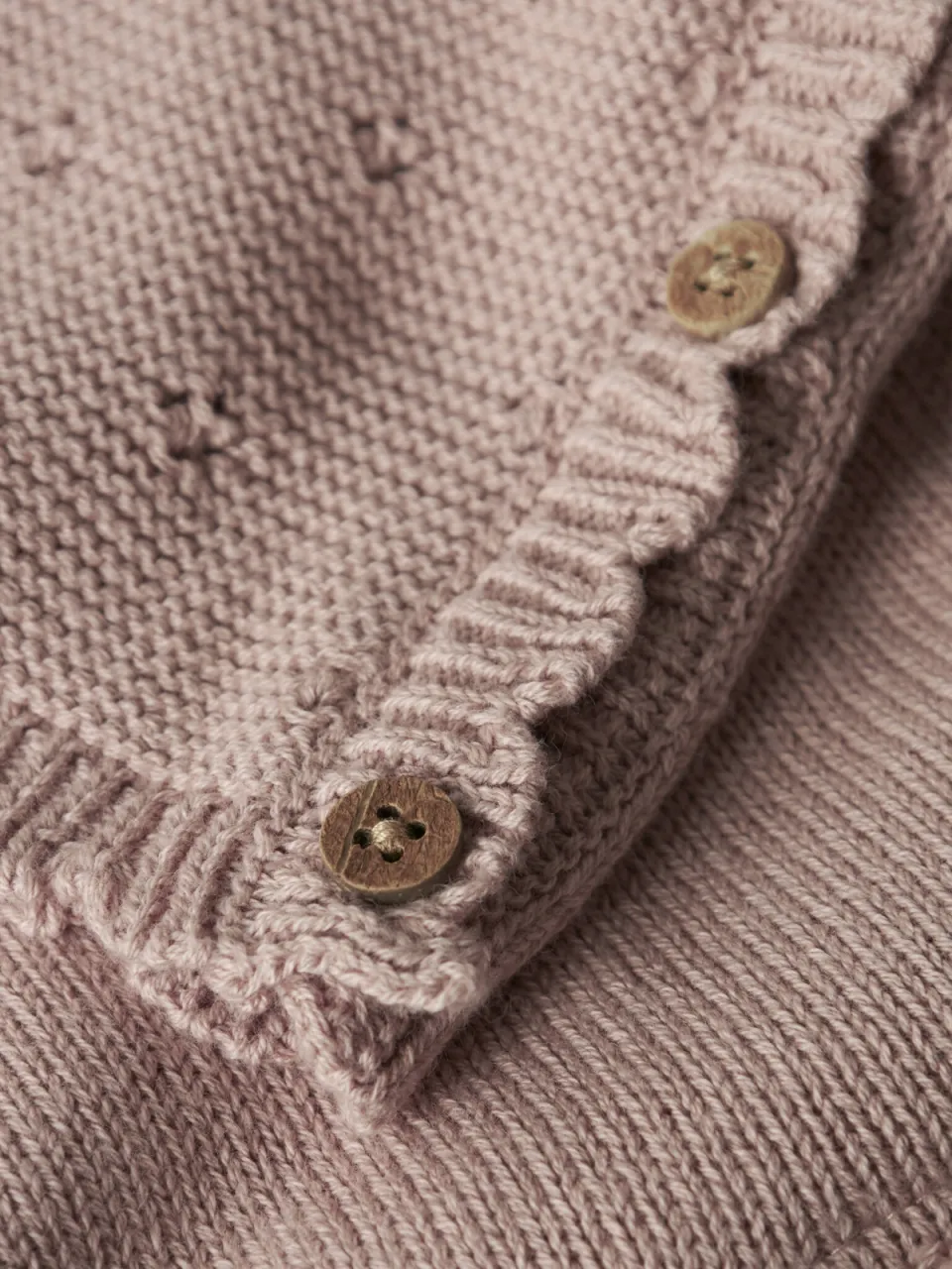 Lil' Atelier BABY trui oudroze gebreid, foto 7