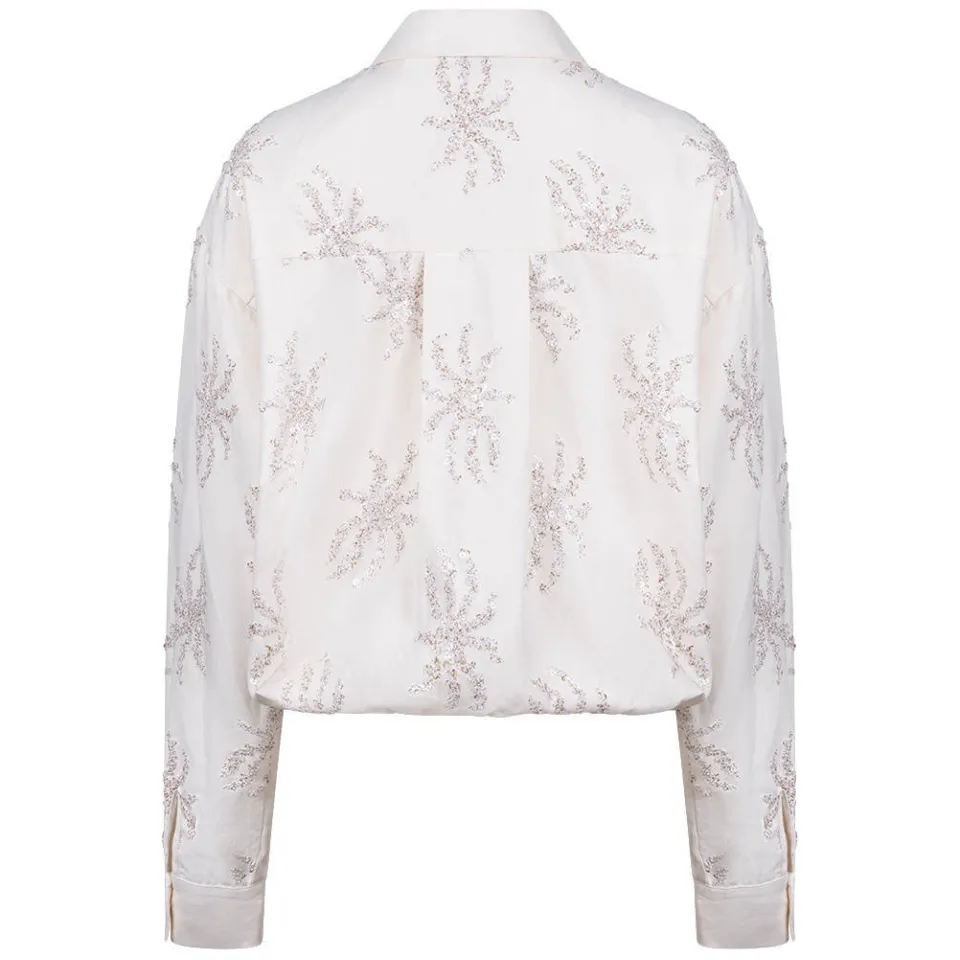 NUKUS Aster blouse ecru, foto 3