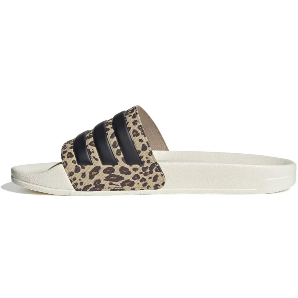 Adidas Adilette Shower slippers wit Offwhite/zwart/beige