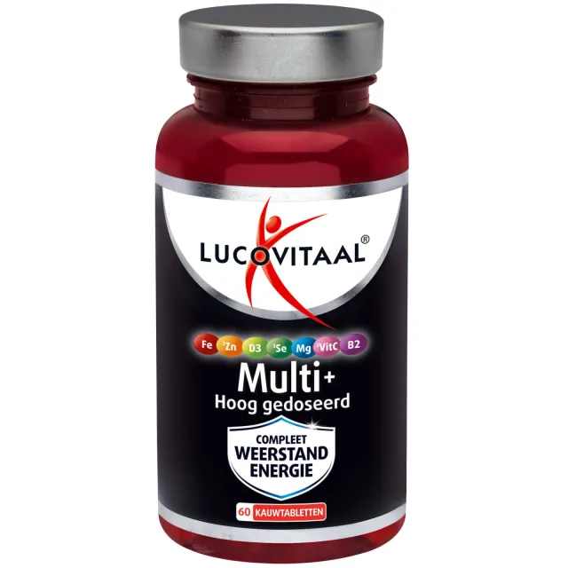 Lucovitaal Multi+ Compleet Weerstand kauwtabletten