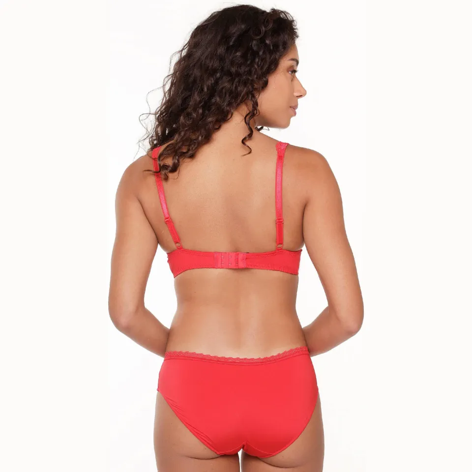 LingaDore Daily voorgevormde t-shirt bh rood, foto 5
