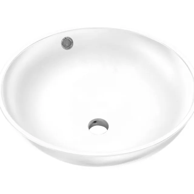 Best Design Opbouw Waskom Best Design Ancona 38 cm Mat Wit