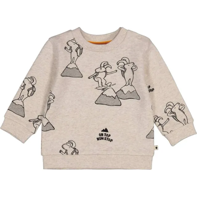 Feetje sweater Mountain Top - ecru/grijs, foto 2