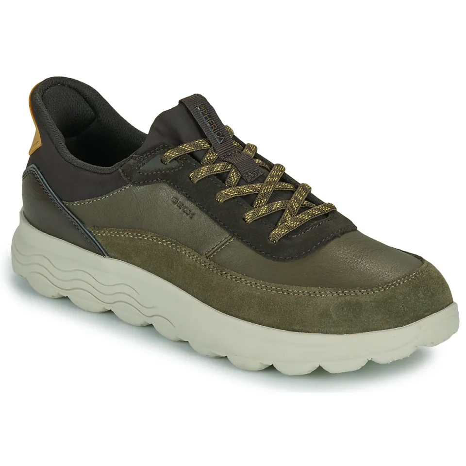 Geox U Spherica Plus lage sneakers donkergroen, foto 2