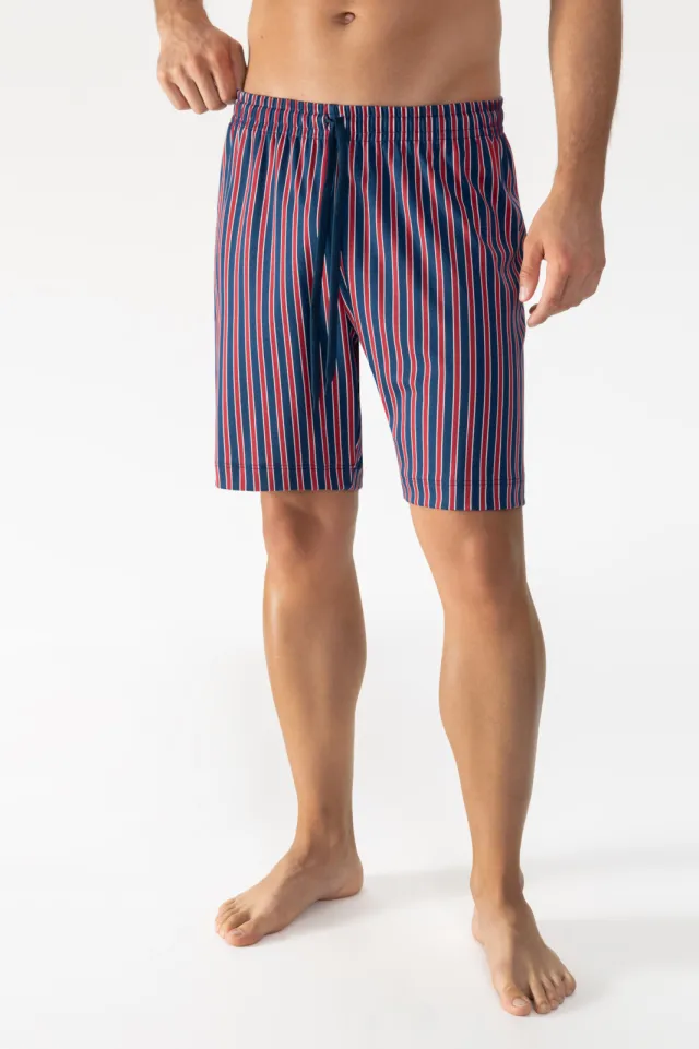 Mey Broek kort Serie Graphic Stripes True Red rood