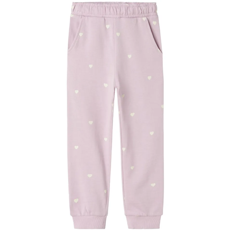 NAME IT MINI NMFVALBA joggingbroek lila, foto 2