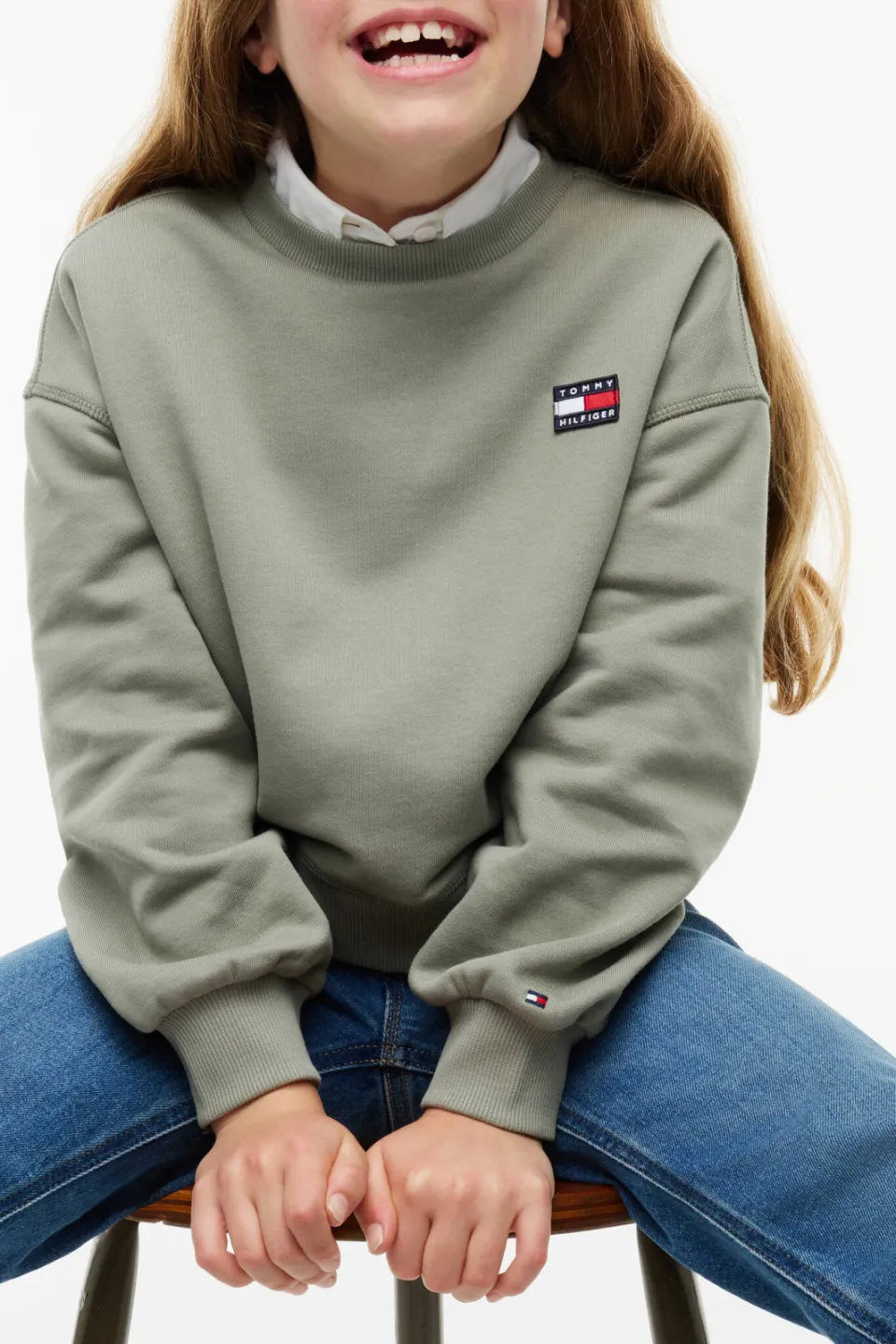 Tommy Hilfiger sweater - groen, foto 4