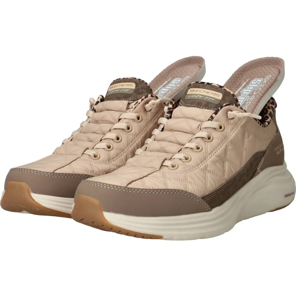Skechers Slip-Ins Contour Foam Sneakers Jongens Beige, foto 6