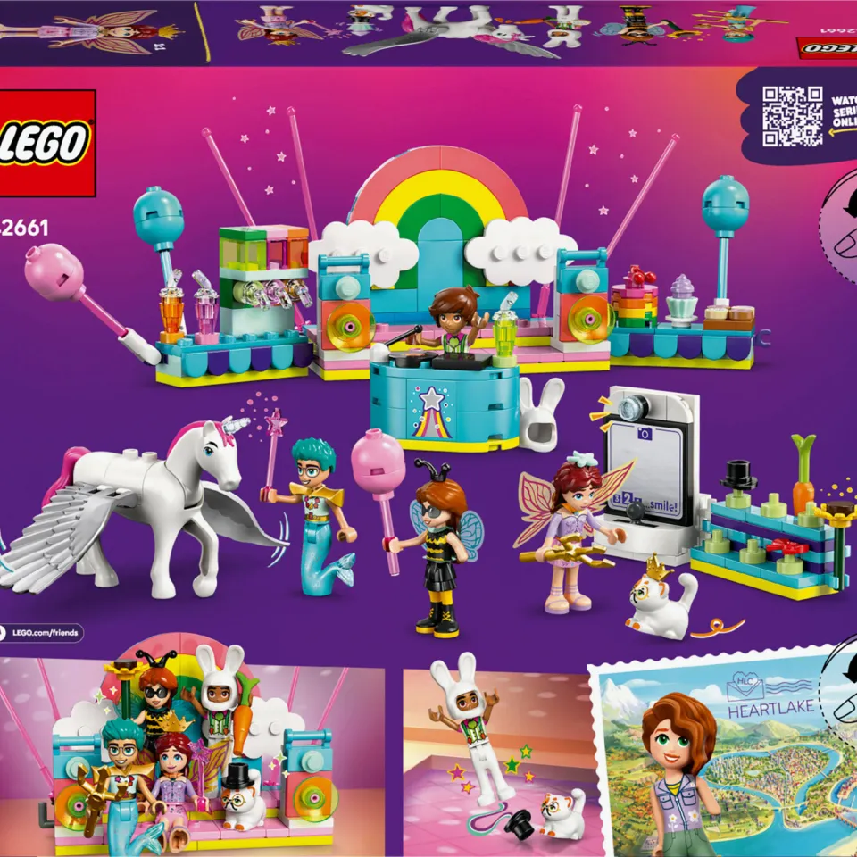 Lego Friends Verkleedfeestje met Eenhoorn en Fee 42661, foto 3