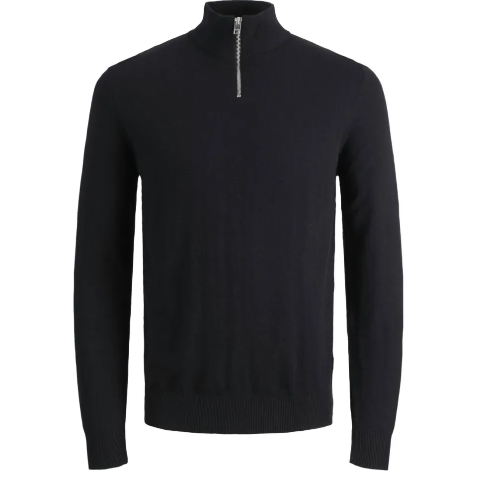 Jack & Jones JUNIOR trui zwart fijn gebreid, foto 2