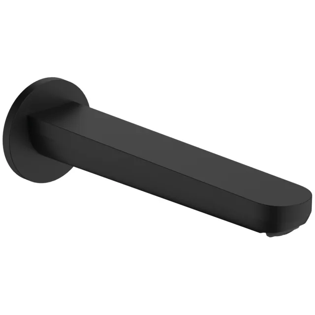 Baduitloop HansGrohe Rebris S Mat Zwart
