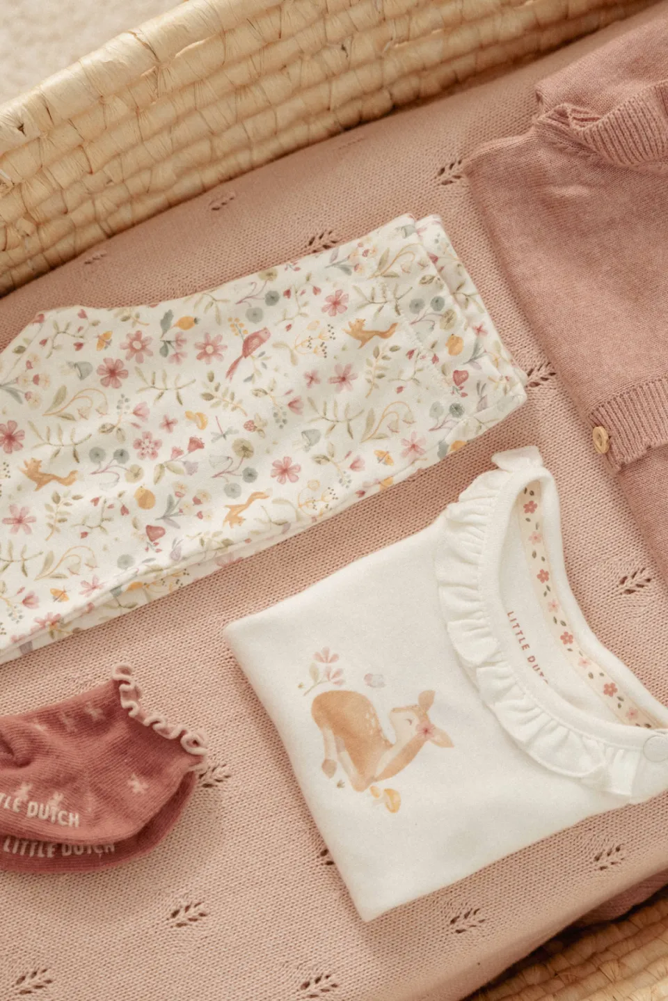 Little Dutch straight legging ecru, foto 5