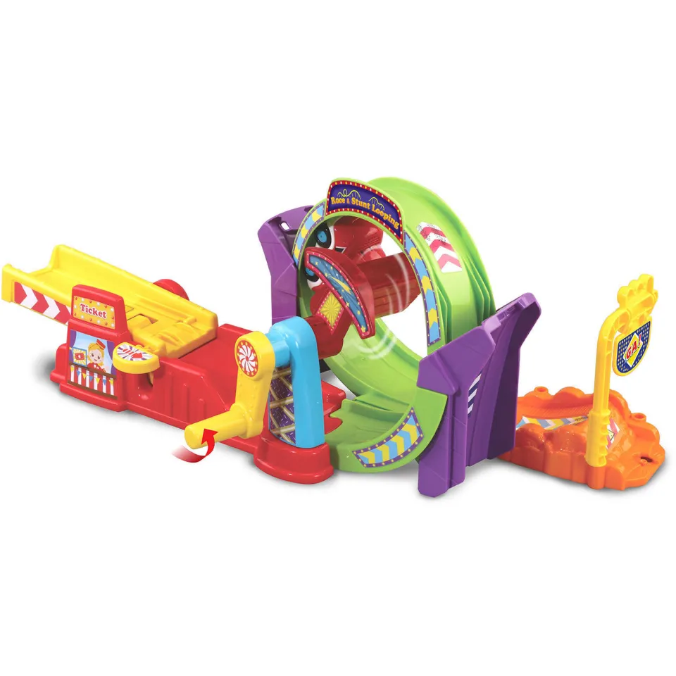 VTech Toet Toet Auto's Race & Stunt Looping speelset, foto 6