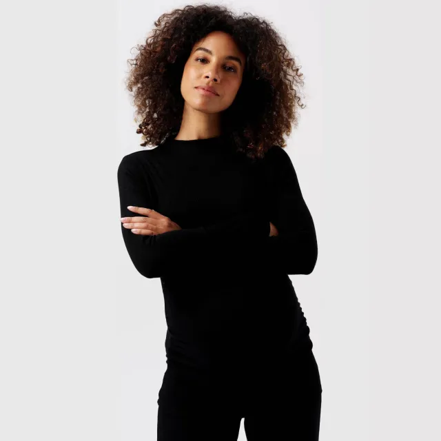 Noppies Rosa zwangerschaps- en voedingslongsleeve zwart