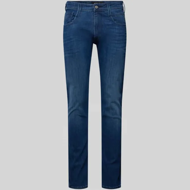 Replay slim fit jeans ANBASS medium blue, foto 2