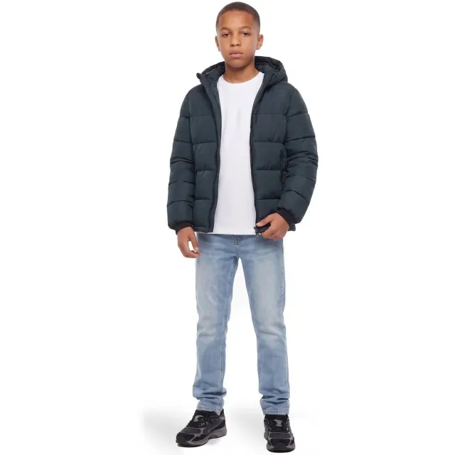 Malelions winterjas donkerblauw