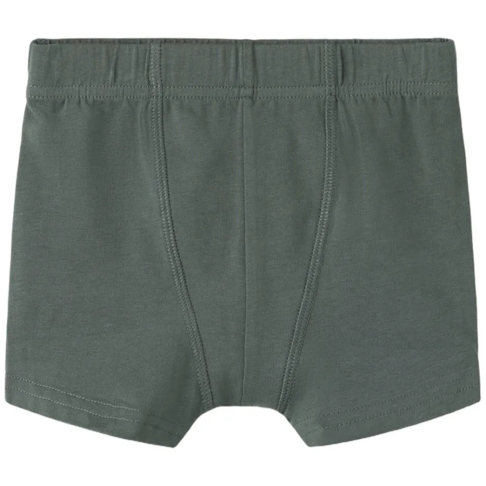 NAME IT MINI boxershorts met print set van 3 grijsgroen, foto 4