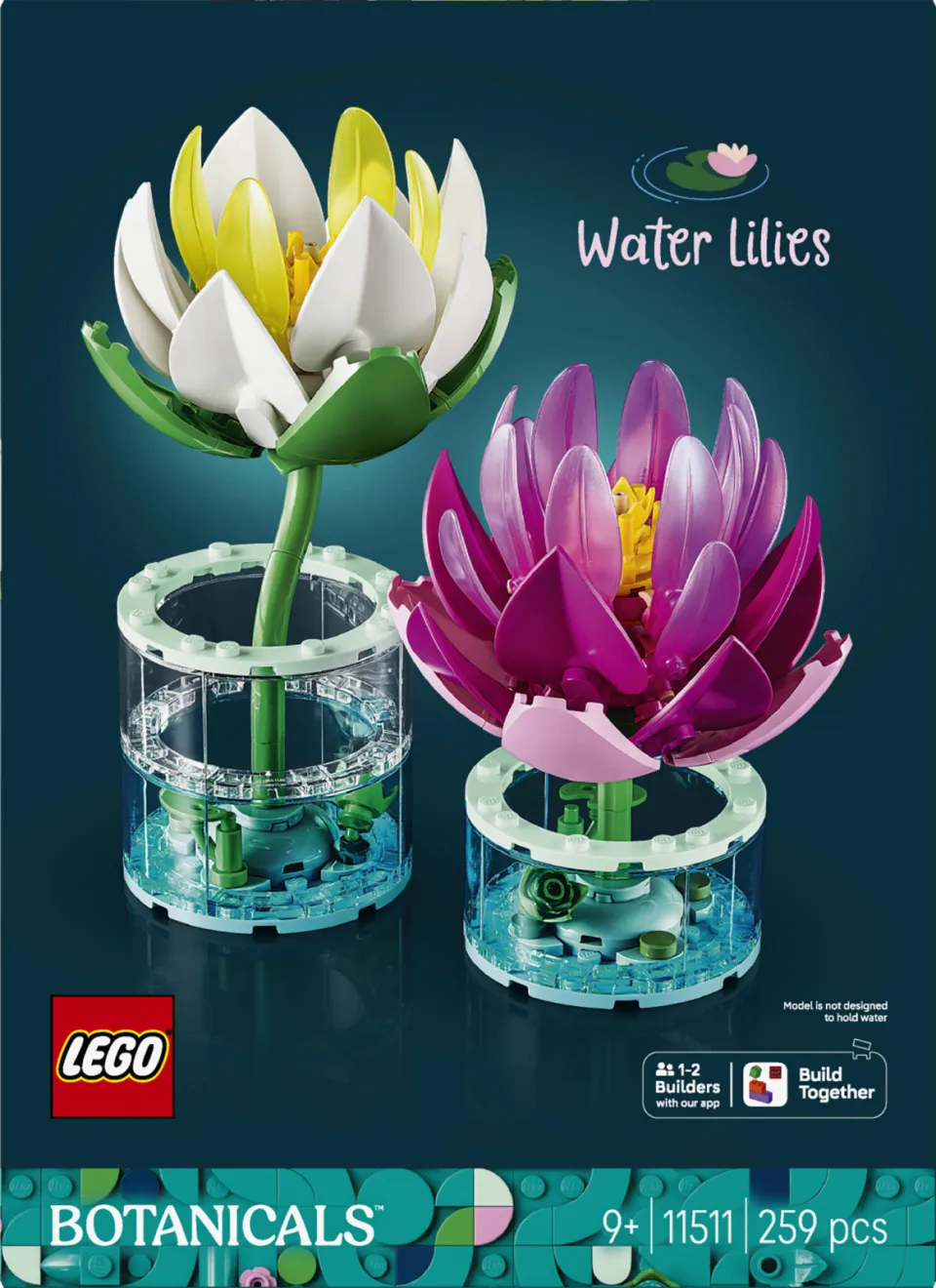 Lego Botanical Collection Waterlelies 11511, foto 3