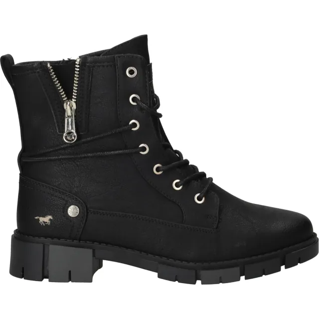 Mustang Veterboots Jongens Zwart
