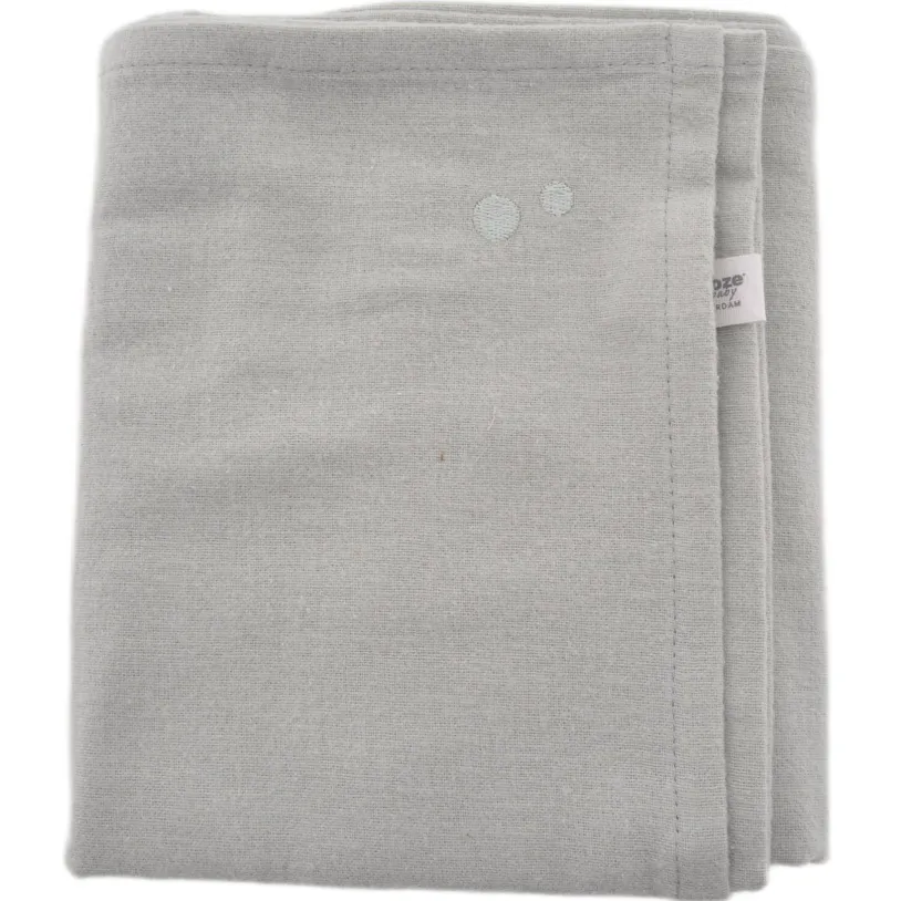 Snoozebaby flanellen swaddle grijs, foto 3