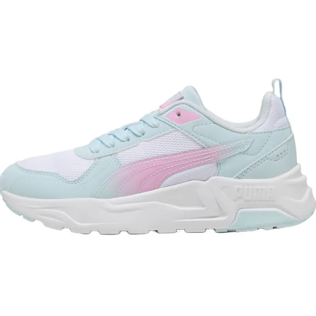 Puma Trinity mesh sneakers - wit/aqua, foto 2