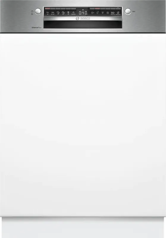 Bosch SMI4ECS28E inbouwvaatwasser, 14 couverts, 60 cm geborsteld staal