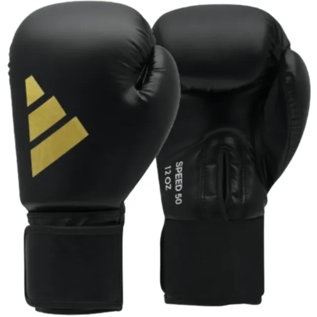 Adidas Speed 50 Bokshandschoenen 12 Zwart