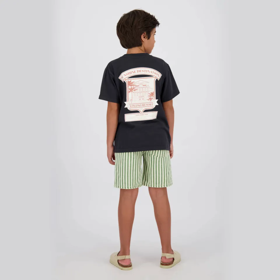 Vingino T-shirt met backprint zwart, foto 6