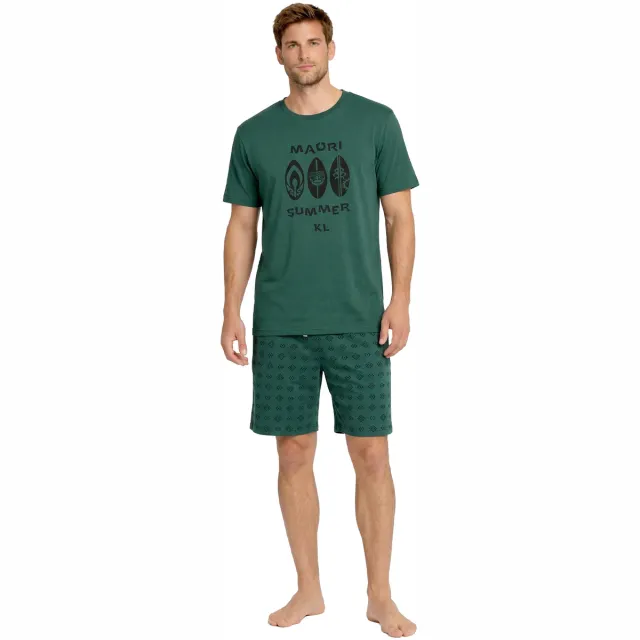 Kisses&Love KL30000 pyjamaset groen