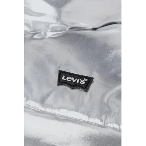 Levi's gewatteerde winterjas zilver, foto 4