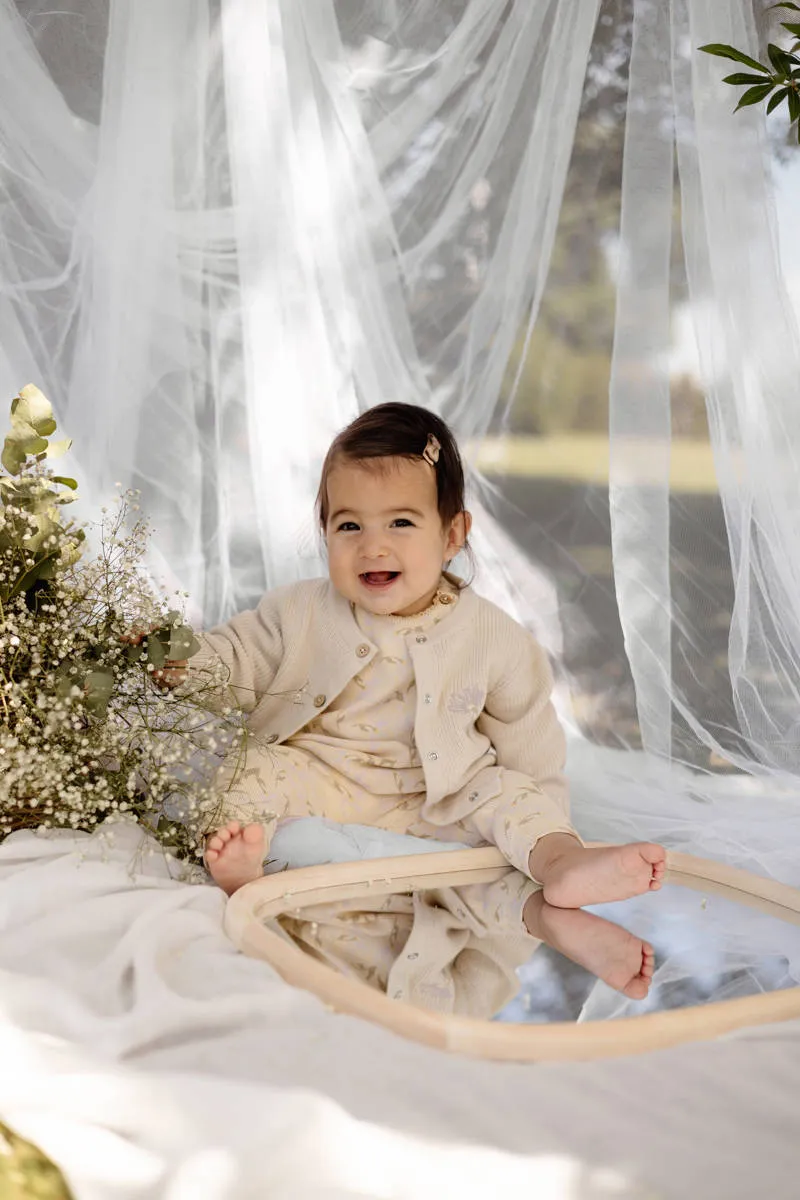 LEVV Newborn longsleeve geel