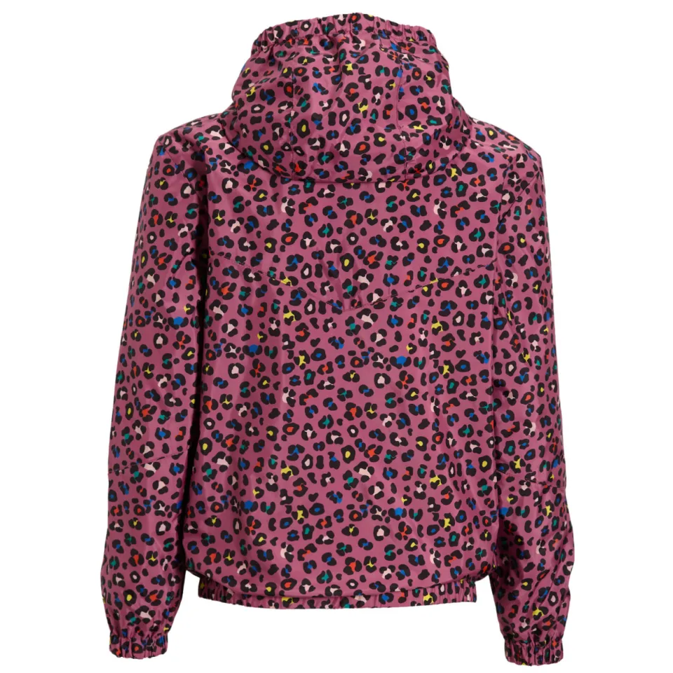 Orange Stars reversible jas panterprint goud, foto 3