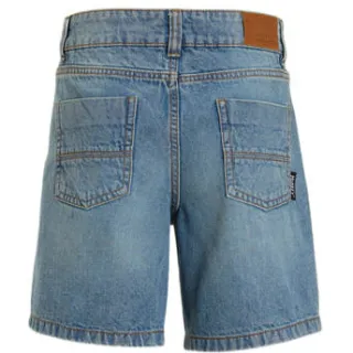 Me & My Monkey Tijmen denim short lichtblauw, foto 2