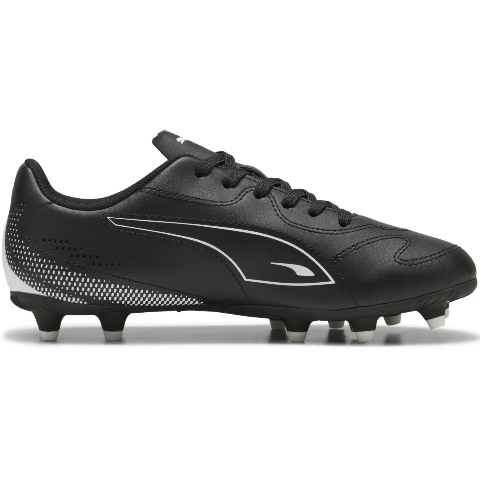 Puma Vitoria II FG/AG junior voetbalschoenen zwart/wit