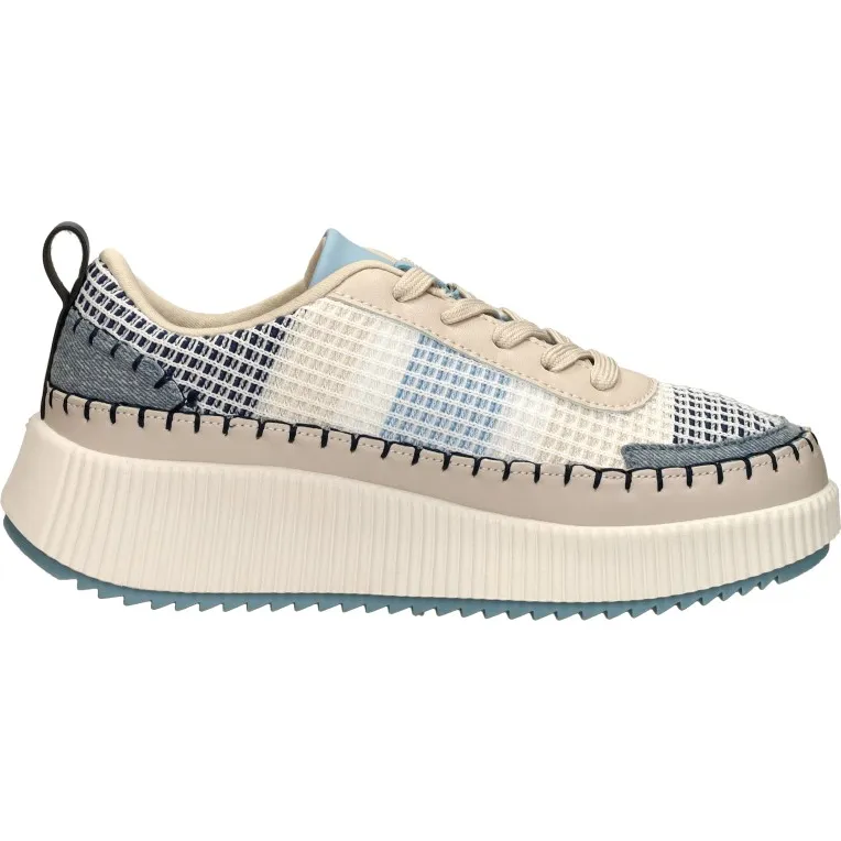 Sub55 lage sneakers licht blauw