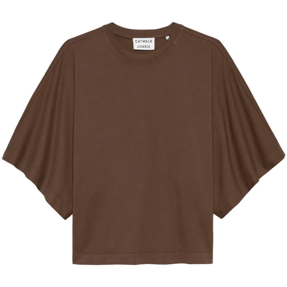 Catwalk Junkie Batsleeve t-shirt bruin, foto 3