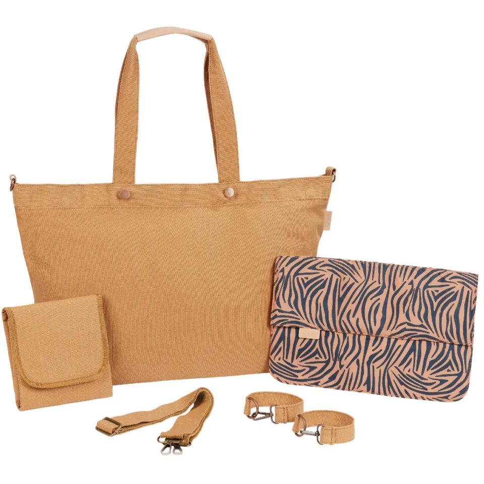 Babymoov Tote Bag luiertas bruin zebra