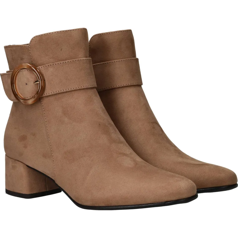 Marco Tozzi Enkellaarsjes Dames Beige, foto 2