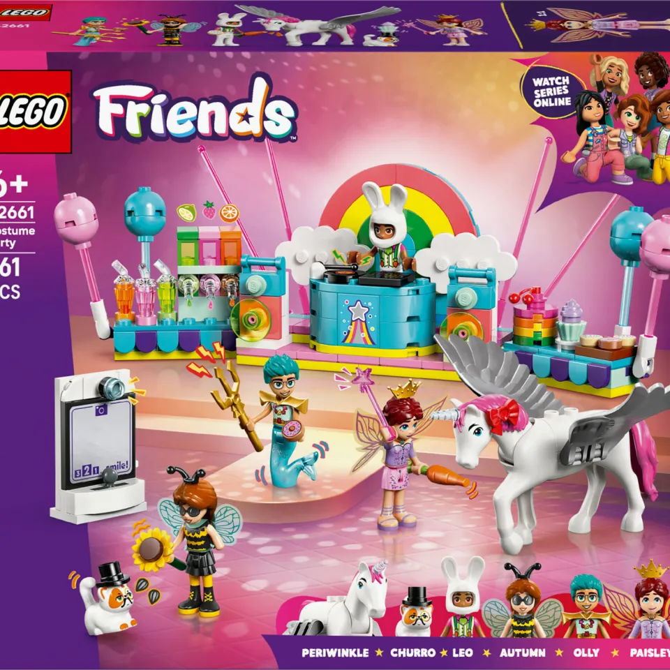 Lego Friends Verkleedfeestje met Eenhoorn en Fee 42661, foto 5