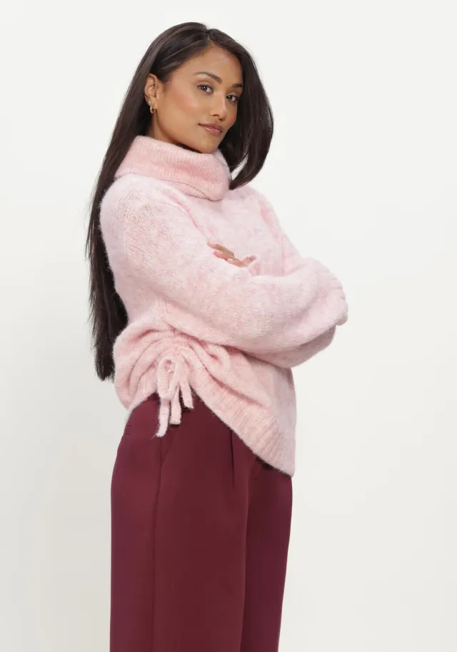 Modström Dames Truien & Vesten Dictemd Rollneck - Lichtroze