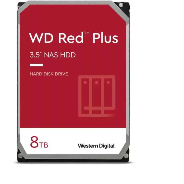 WD Red Plus 8TB WD80EFPX harde schijf