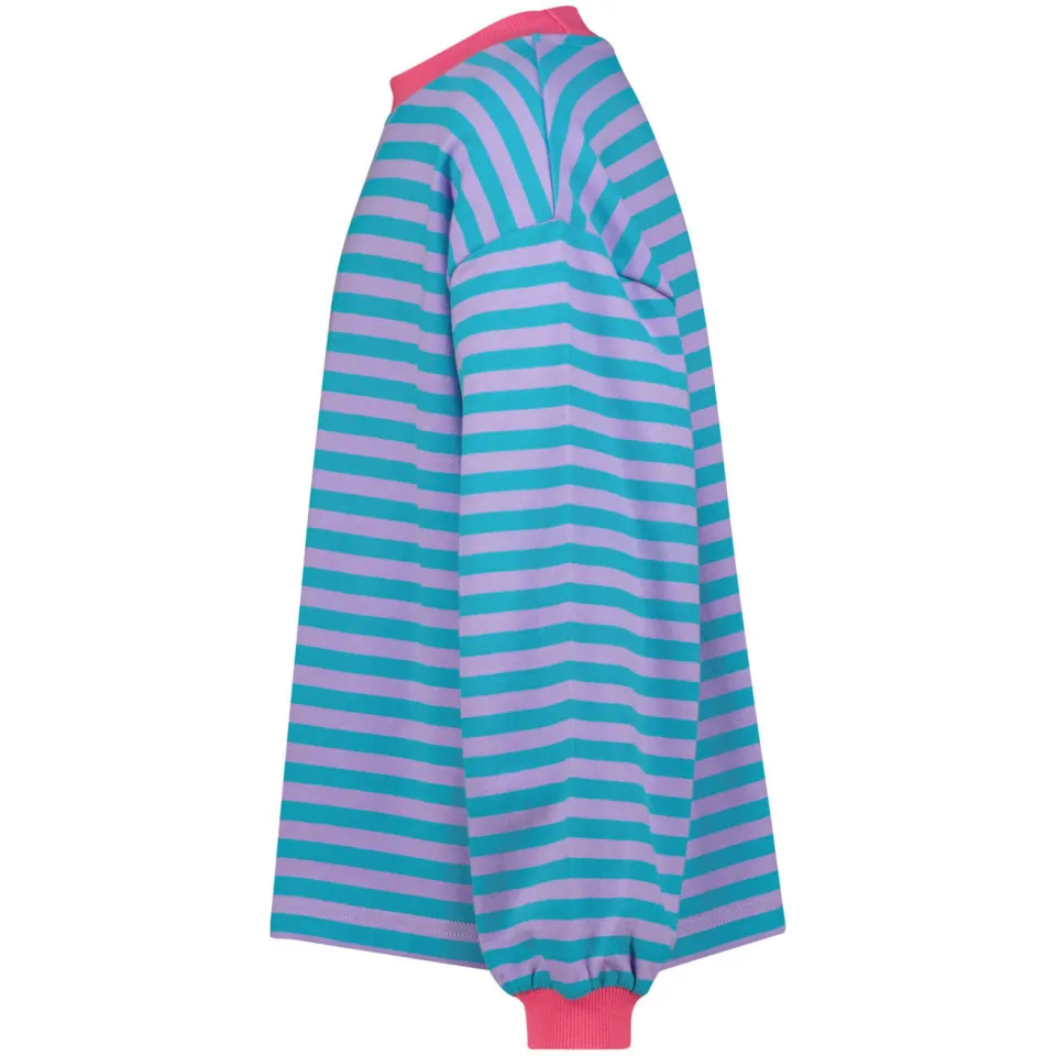 Vingino gestreepte sweater - blauw/roze, foto 4