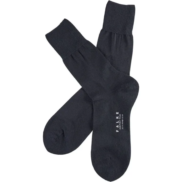Falke Airport Plus sokken marineblauw Donker marine