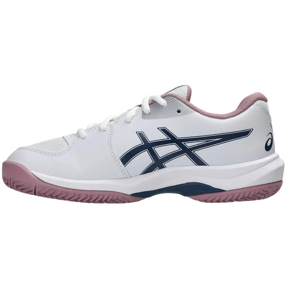 Asics Gel-Game Clay/OC mesh tennisschoenen - wit/zwart, foto 6